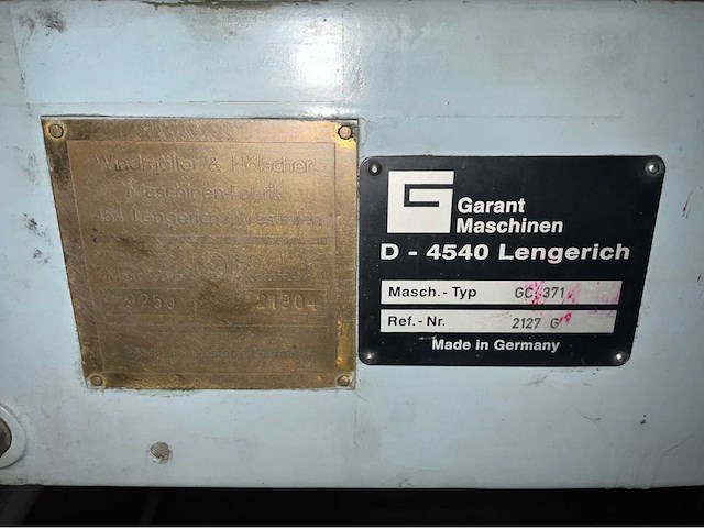 Garant gc 371 kapmachine - afbeelding 7 van  15