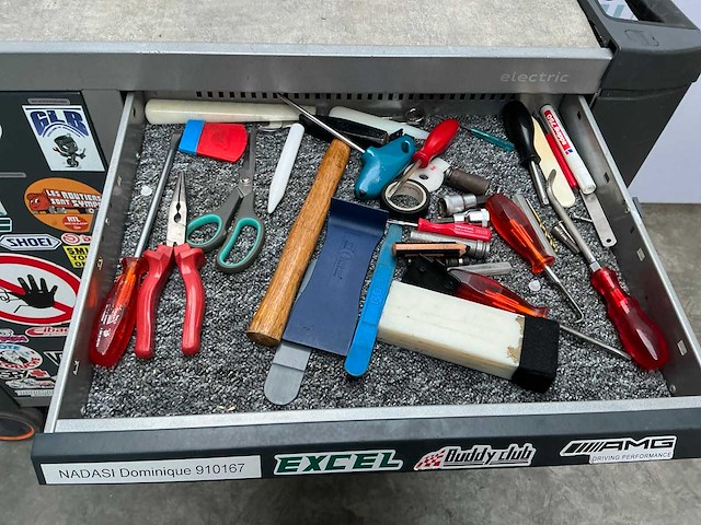 Garant gereedschapswagen - afbeelding 5 van  12