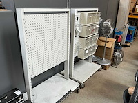 Garant mobiele rek voor sorteerbakjes (2x) - afbeelding 1 van  4