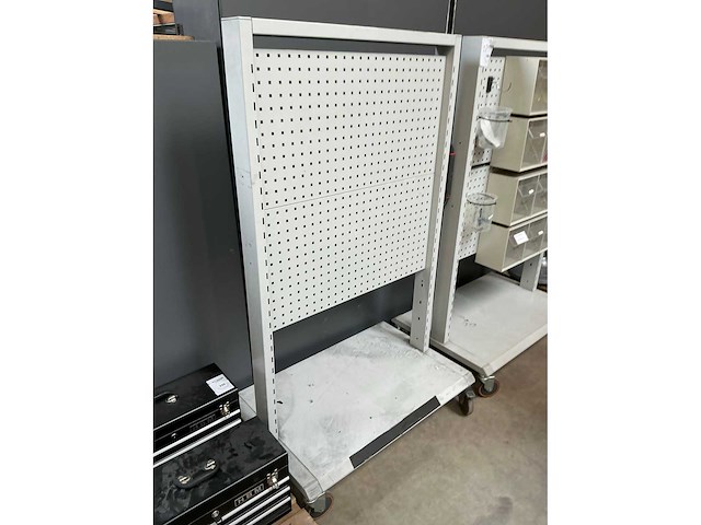 Garant mobiele rek voor sorteerbakjes (2x) - afbeelding 2 van  4