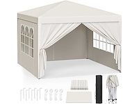 Garden gazebo opvouwtent waterdicht opvouwbaar luifel - afbeelding 2 van  9