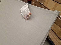 Garden prestige - alu ligbed valdes warmgrijs mat - textilene lichtgrijs - afbeelding 8 van  8