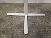 Garden prestige - alu tuintafel suisse 70 x 70cm wit full alu - afbeelding 12 van  13