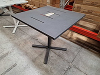 Garden prestige - alu tuintafel suisse 80 x 80cm antraciet full alu - afbeelding 3 van  12