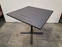 Garden prestige - alu tuintafel suisse 80 x 80cm antraciet full alu - afbeelding 5 van  12
