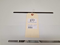 Garden prestige - alu tuintafel suisse 80 x 80cm wit full alu - afbeelding 2 van  11