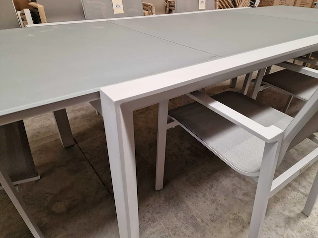 Garden prestige - alu tuintafel uitschuifbaar geneve 180-280 x 100cm mistral grey - afbeelding 4 van  10