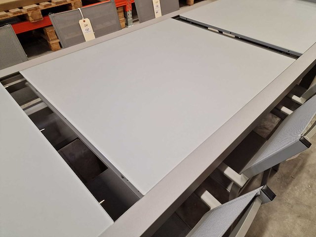 Garden prestige - alu tuintafel uitschuifbaar lissabon warmgrijs 220-330 x 106cm - afbeelding 10 van  12