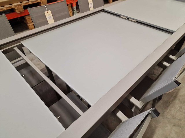 Garden prestige - alu tuintafel uitschuifbaar lissabon warmgrijs 220-330 x 106cm - afbeelding 11 van  12