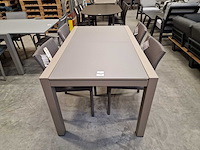 Garden prestige - alu tuintafel uitschuifbaar zurich champagne mat - afbeelding 7 van  7
