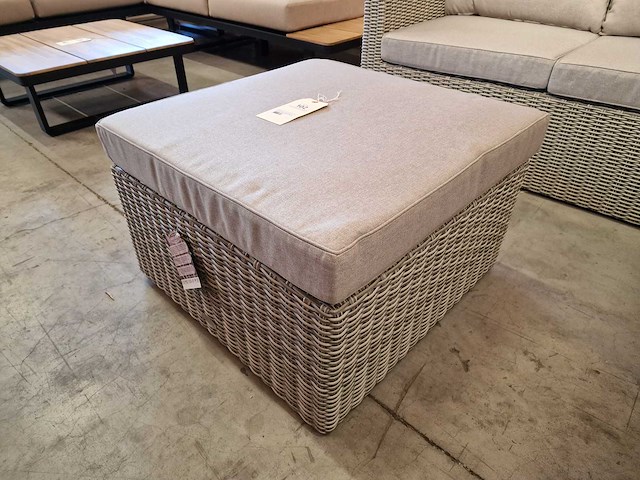 Garden prestige - hoeklounge georgia wicker grijs met kussens olefin - afbeelding 7 van  7