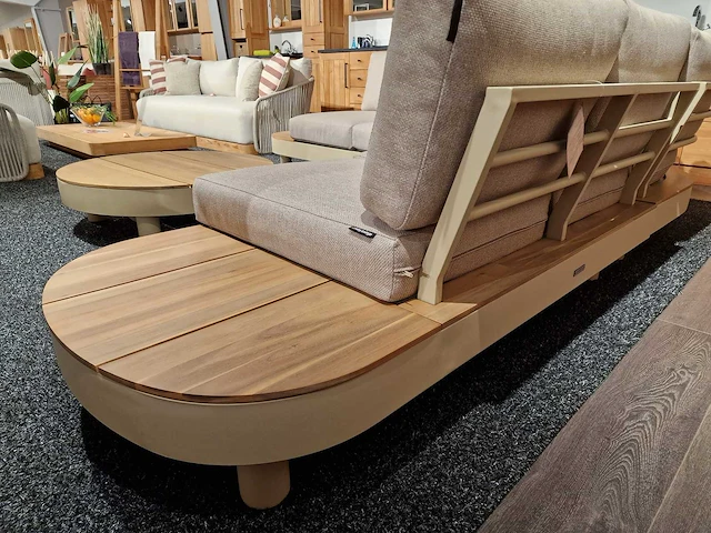 Garden prestige - hoeklounge set casa nova sand met kussens olefin sand - afbeelding 7 van  7
