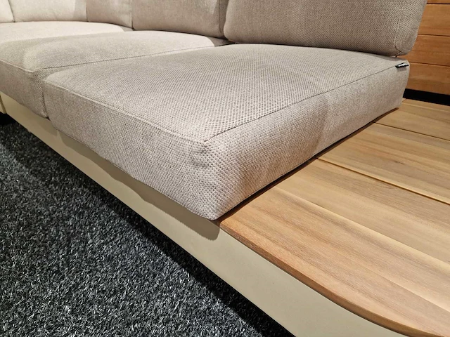 Garden prestige - hoeklounge set casa nova sand met kussens olefin sand - afbeelding 3 van  7