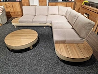 Garden prestige - hoeklounge set casa nova sand met kussens olefin sand - afbeelding 4 van  7