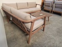 Garden prestige - hoeklounge set egypte met kussens olefin zand - afbeelding 4 van  7