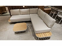 Garden prestige - hoeklounge set profido sand met kussens olefin sand - afbeelding 3 van  6
