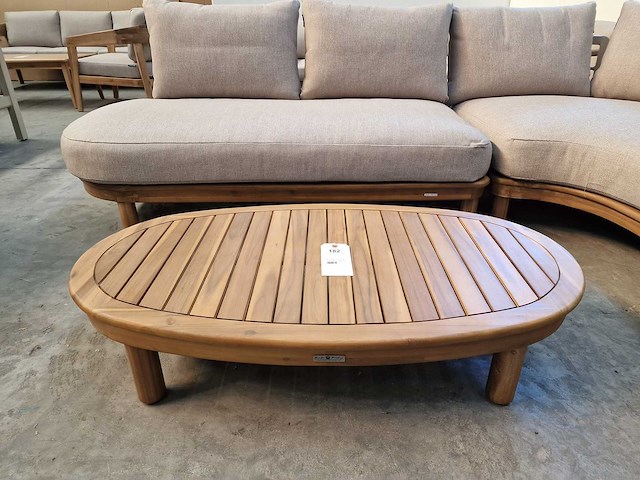 Garden prestige - hoeklounge set salvator met kussens olefin zand - afbeelding 8 van  8
