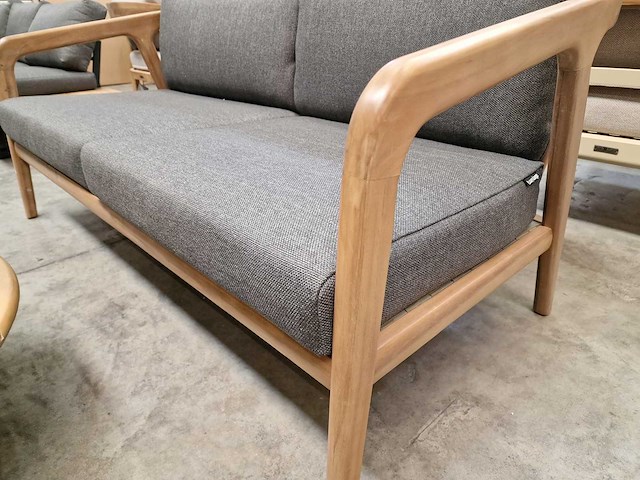Garden prestige - lounge set florencia met kussens olefin antraciet - afbeelding 6 van  6
