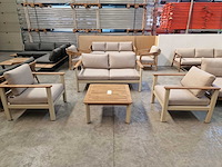 Garden prestige - lounge set forza met kussens olefin zand - afbeelding 2 van  6