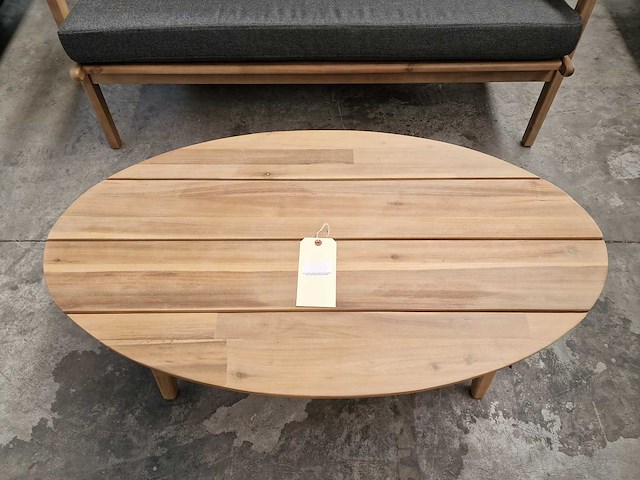 Garden prestige - lounge set nardo met kussens antraciet - acacia - afbeelding 6 van  6