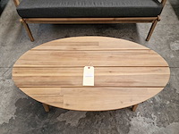 Garden prestige - lounge set nardo met kussens antraciet - acacia - afbeelding 6 van  6