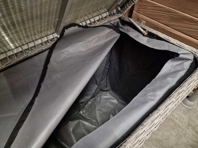 Garden prestige - wicker kussenbox denver kobogrijs - afbeelding 6 van  7