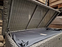 Garden prestige - wicker kussenbox denver kobogrijs - afbeelding 4 van  7