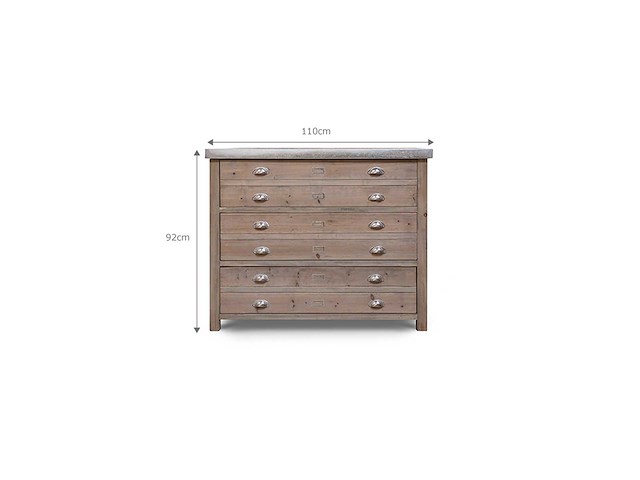 Garden trading - architect - ladenkast - sparrenhout - afbeelding 3 van  4