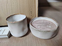 Garden trading - bloempotjes, tandenborstelhouders, zeepbakjes, zeeppompjes, kaarsen (30 stuks) - afbeelding 3 van  8