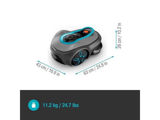 Gardena - smart sileno free 700 - robotmaaier - afbeelding 8 van  8