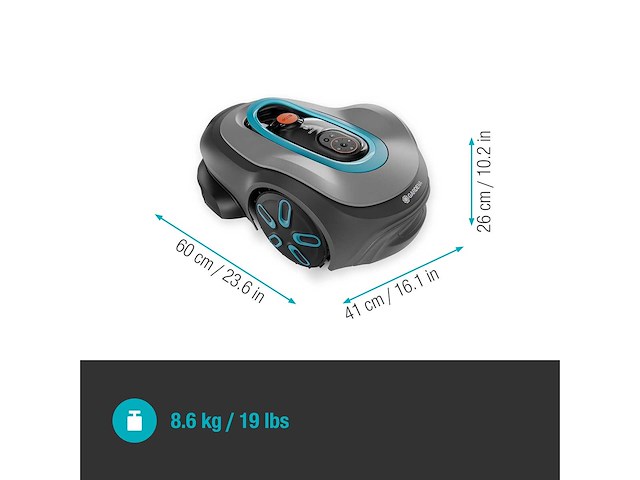 Gardena - smart sileno pro 600 - robotmaaier - afbeelding 7 van  7