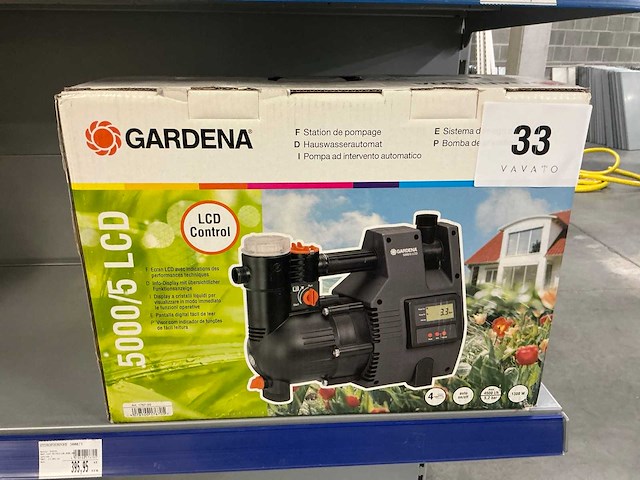 Gardena 5000/5 lcd beregeningspomp - afbeelding 1 van  2