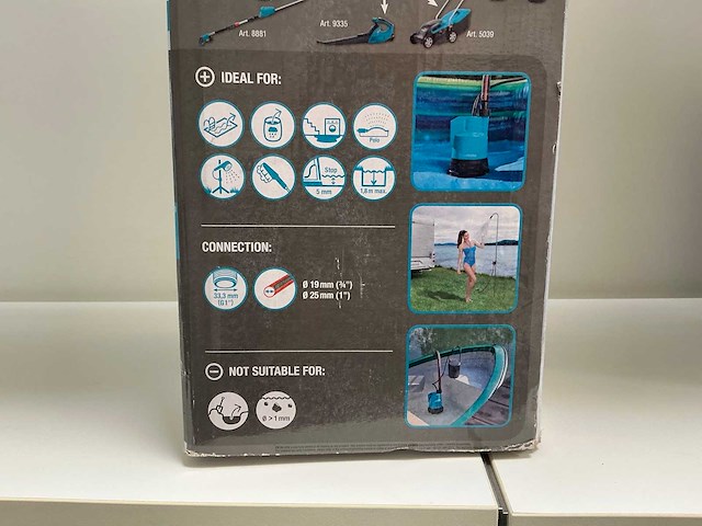 Gardena clean water pump 2000/2 dompelpomp - afbeelding 2 van  3