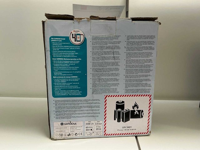 Gardena clean water pump 2000/2 dompelpomp - afbeelding 3 van  3