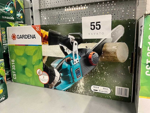 Gardena cst 3518 kettingzaag - afbeelding 1 van  2