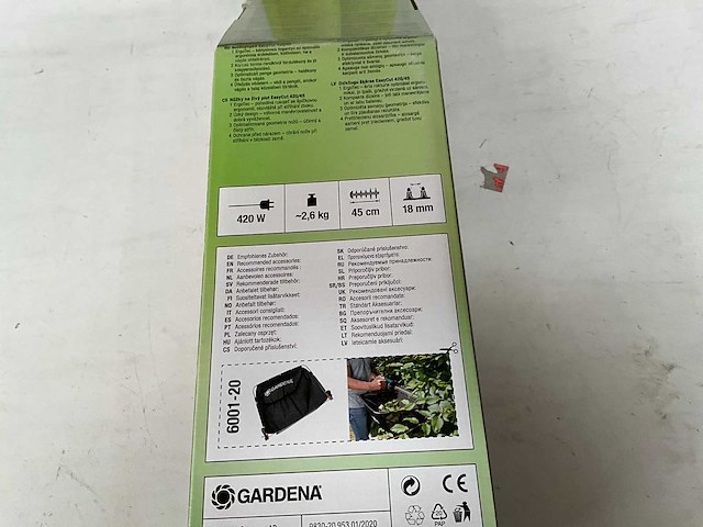 Gardena easycut 420/45 heggenschaar 420w - afbeelding 5 van  7