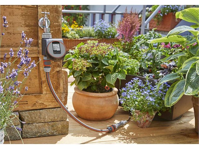 Gardena flex-irrigatiebesturing: automatische watertimer (1890-20) - afbeelding 2 van  2