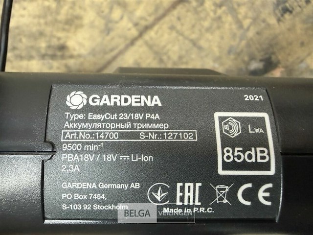 Gardena kantenmaaier op batterij - afbeelding 5 van  5