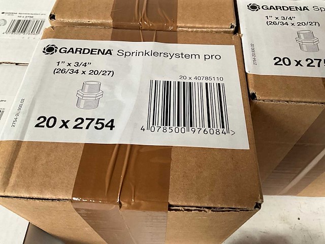 Gardena mix kavel sprinkler ventielafsluitdoppen en verbindings ventielen - afbeelding 3 van  7