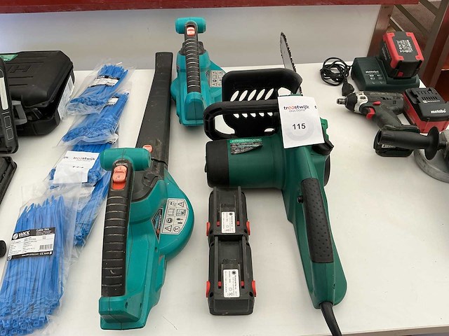 Gardena + powerplus tuingereedschap (3x) - afbeelding 2 van  2