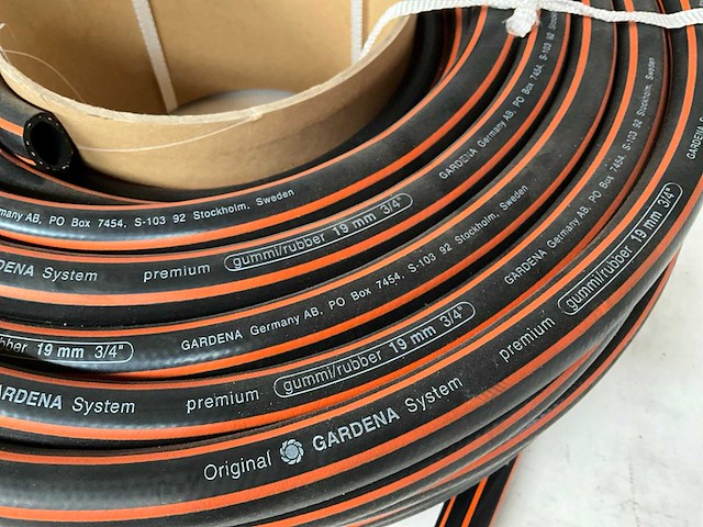 Gardena premium rubber tuinslang 19mm 3/4” 50 meter - afbeelding 2 van  2