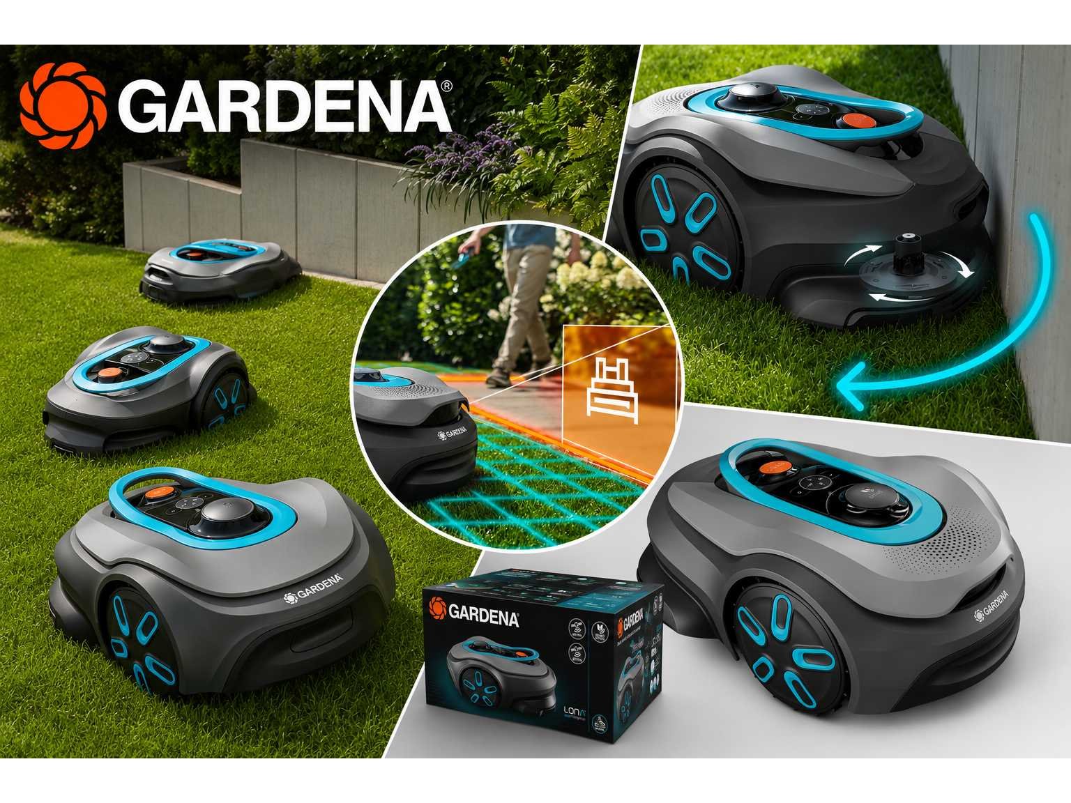 Gardena robotmaaiers - diverse modellen