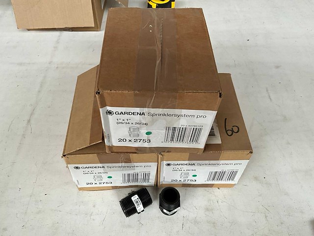 Gardena sprinkler ventiel verbindingsstuk 1” x 1” (26/34 x 26/34) (60x) - afbeelding 3 van  3