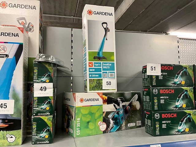 Gardena strimmer en kettingzaag (2x) - afbeelding 1 van  3