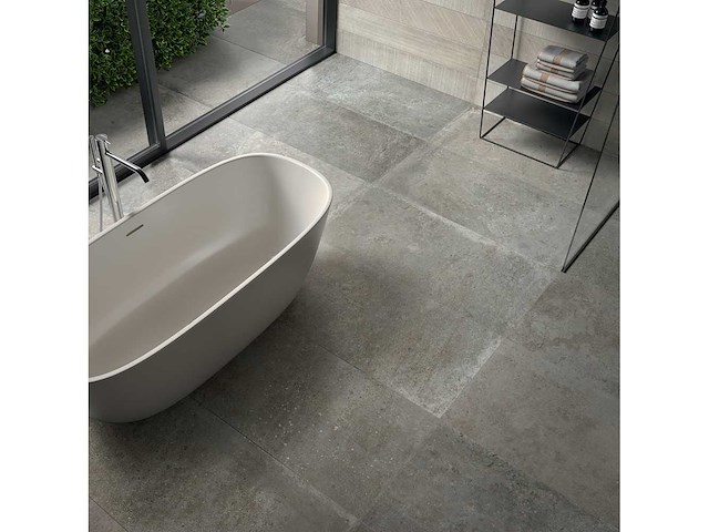 Gardenia amboise fango mat 100x100 cm tegel 48 m² - afbeelding 2 van  8