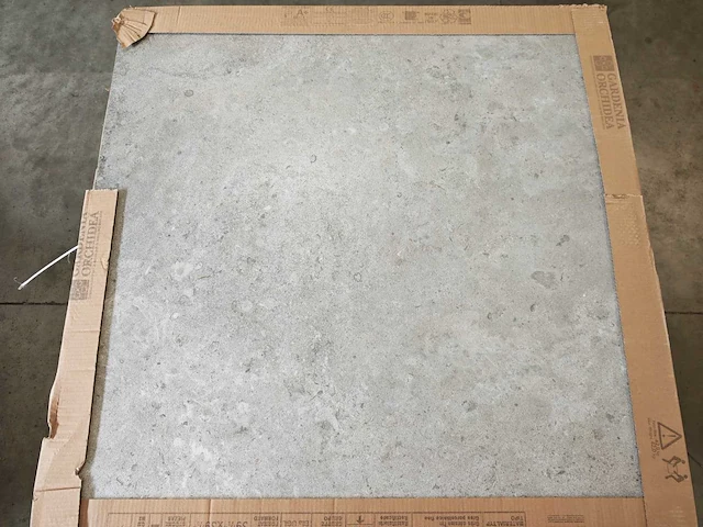 Gardenia amboise fango mat 100x100 cm tegel 48 m² - afbeelding 1 van  8