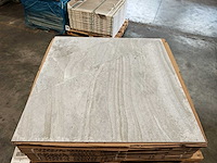 Gardenia bohemme greige mat 100x100 cm tegel 48 m²