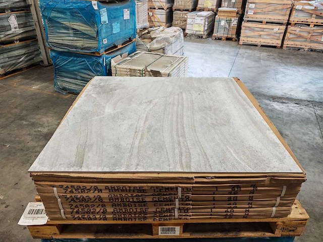 Gardenia bohemme greige mat 100x100 cm tegel 48 m² - afbeelding 2 van  7