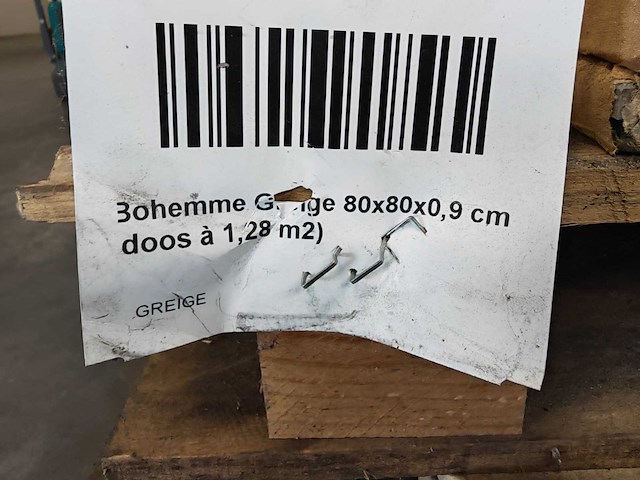 Gardenia bohemme greige mat 80x80 cm tegel 15,36 m² - afbeelding 7 van  7