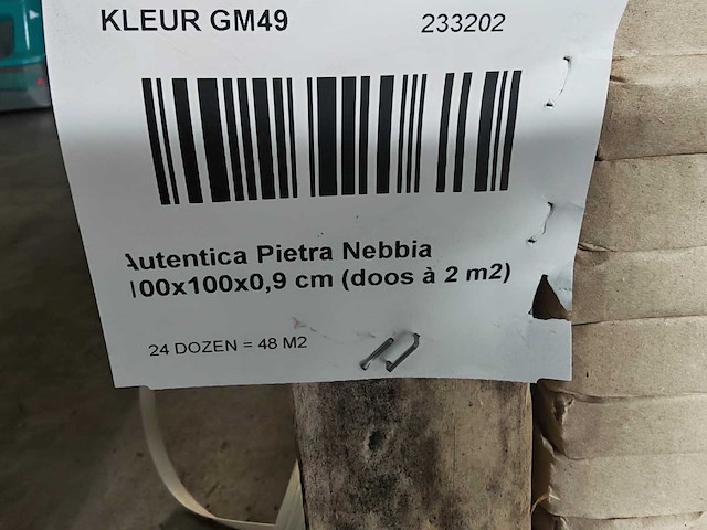 Gardenia origini crux white 100x100 cm tegel 145 m² - afbeelding 7 van  8